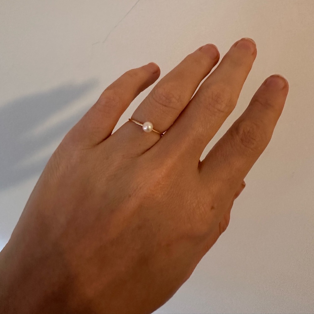 Zoe Chicco
14k Gold Pearl Stacking Ring